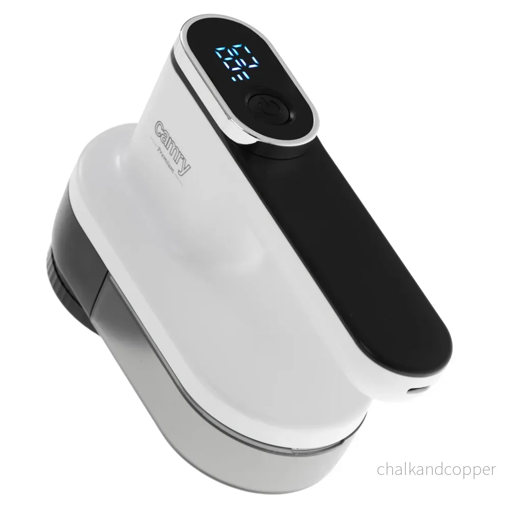Camry Tissue Shaver, LCD-display, uppladdningsbart Li-Ion-batteri, vit och svart, CR 9620 - Bild 2