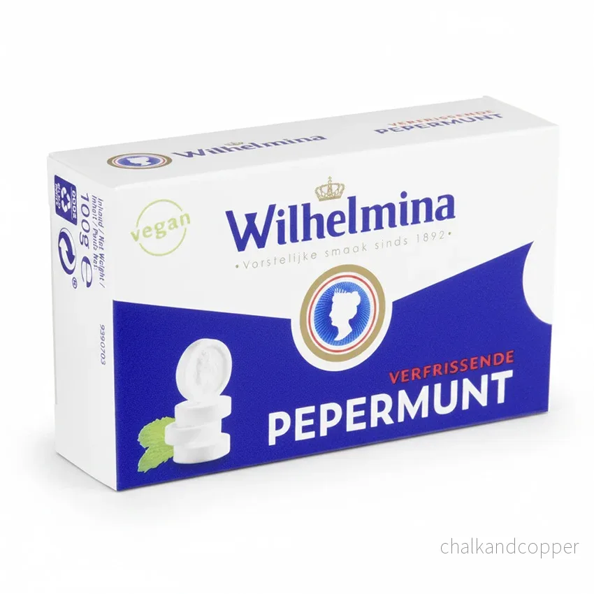 Miffy® liten godisburk med Wilhelmina pepparmynt (100 g) – Exklusivt gåvoset - Bild 2