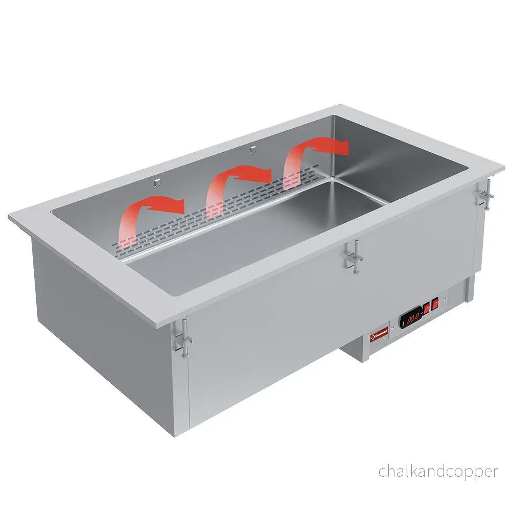 Element bain-marie 3 GN 1/1 – torkat upp – ventilerat Element bain-marie 3 GN 1/1 – torkat upp – ventilerat