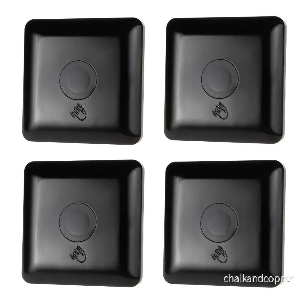 Maclean kortdistans PIR-sensor, räckvidd 5-6cm, infälld dosa, max. belastning 1200W, MCE313 B, 4 st