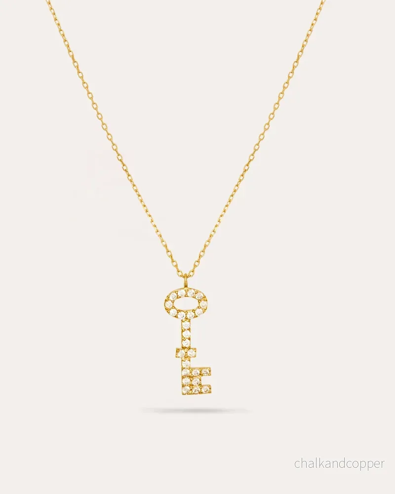 Glam: Key To Your Heart - Guldhalsband