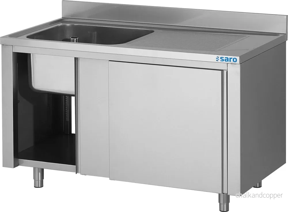 SARO diskbänksskåp 700x700x850mm