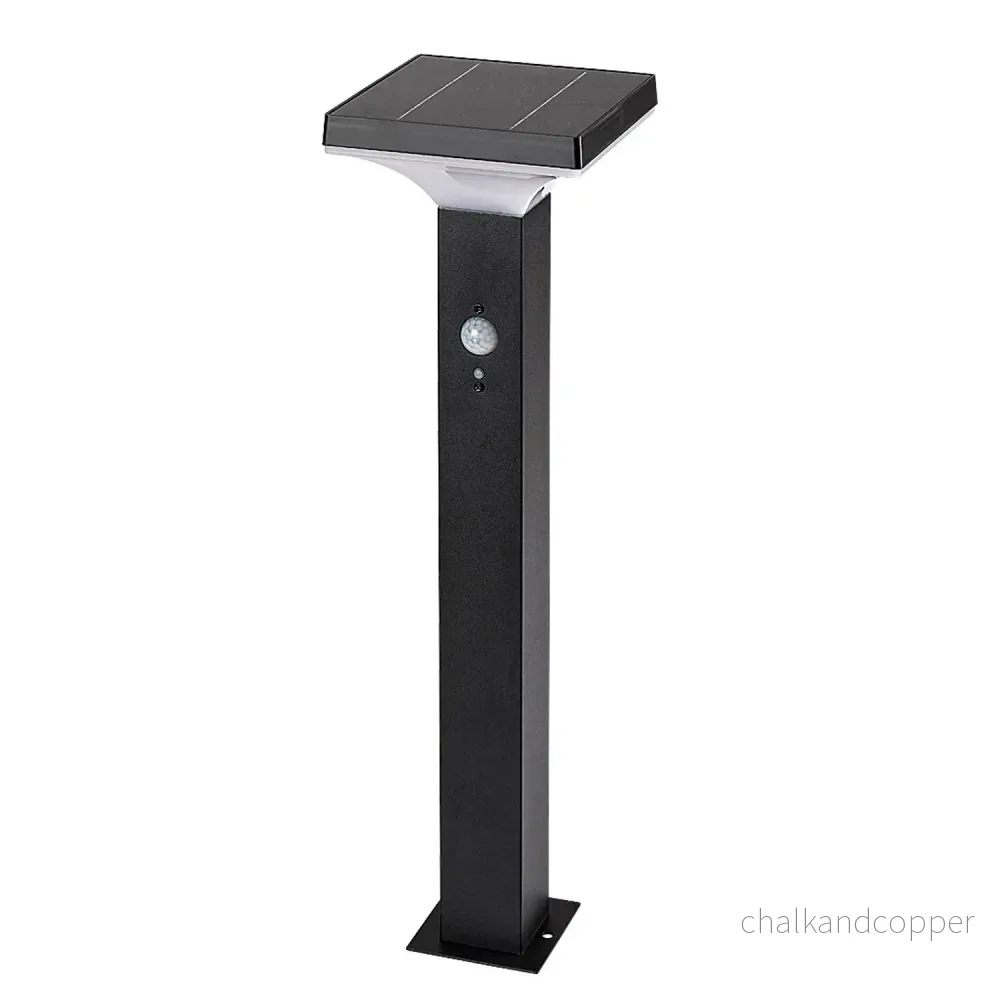 Rabalux lampa, utomhus, solcell, stående, LED 4W, IP44, svart, Geleen - Bild 2