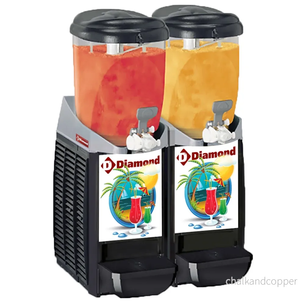Granita maskin/dispenser, 2x 5,5 liter Granita maskin/dispenser, 2x 5,5 liter