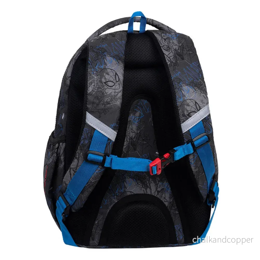 Spiderman Coolpack-skolryggsäck, storlek Jerry (15 tum), formad rygg, 3 rymliga fack, förstärkt botten, F029777 - Bild 3