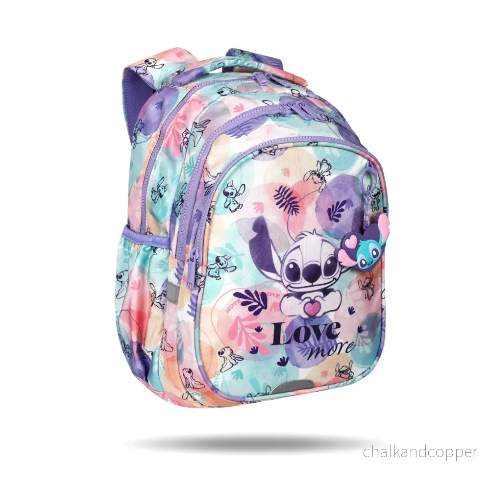 Stitch Coolpack-skolpaket, ryggsäck med två fack (15 tum), pennfodral Jumper 3 samt en sportväska för skor - Bild 2