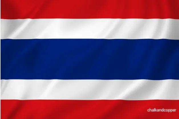 Thailands flagga Thailands flagga