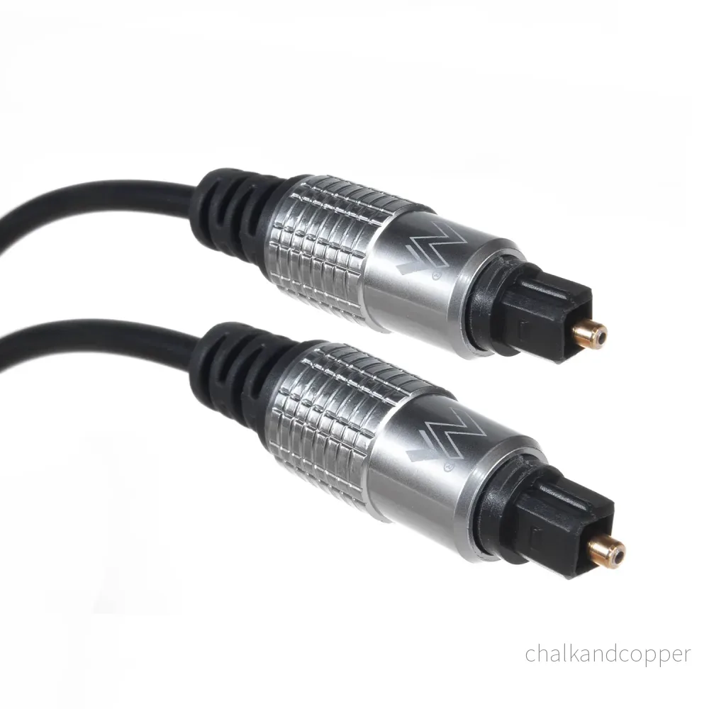 Maclean MCTV-452 Optisk fiberkabel 2,5 m Toslink TT