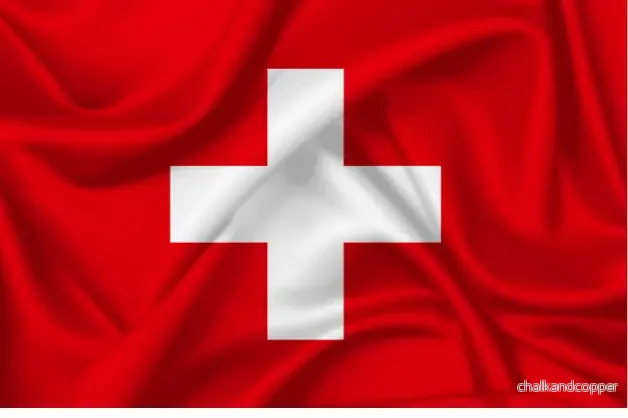 Schweiz flagga Schweiz flagga
