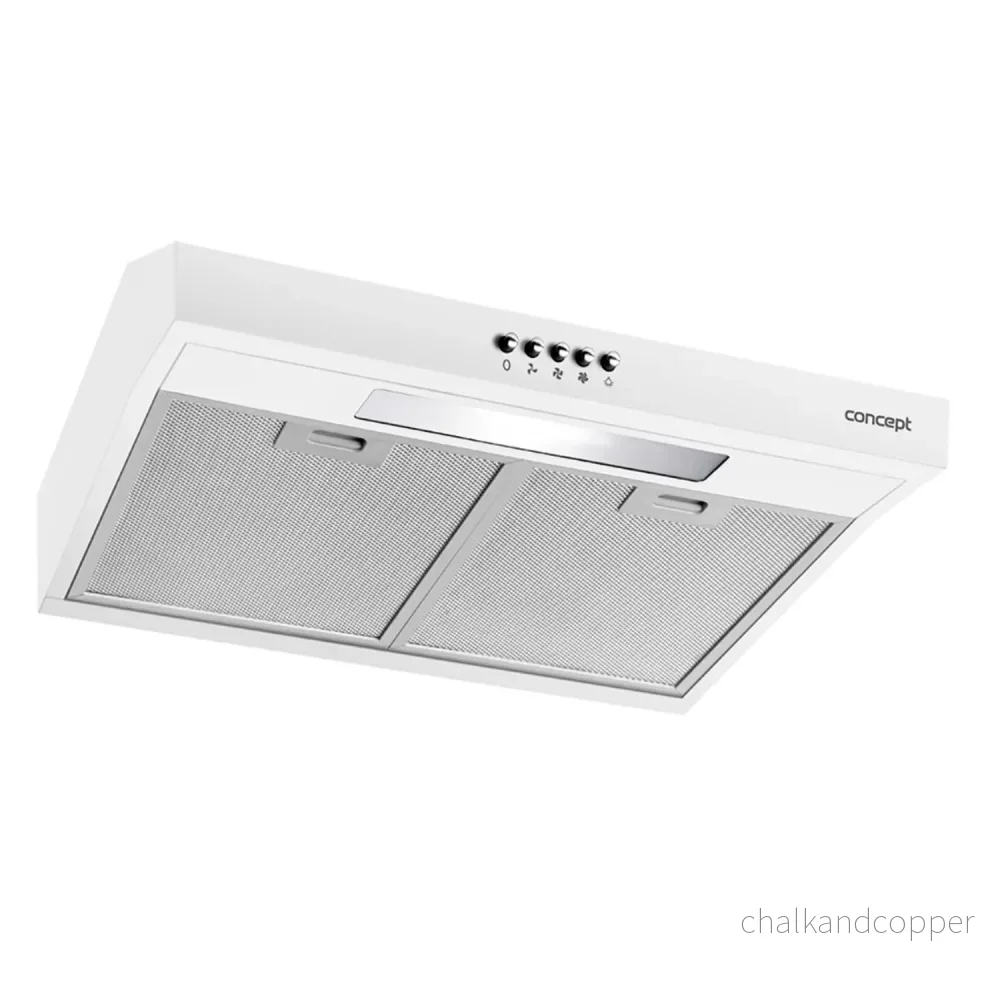 50cm Concept OPP1250wh kåpa med fettfilter