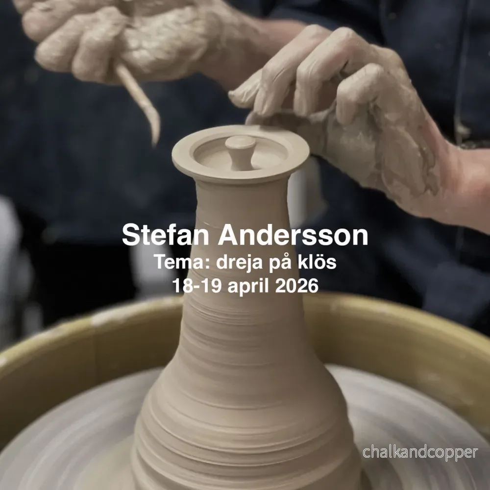 Workshop med Stefan Andersson 18-19 april 2026