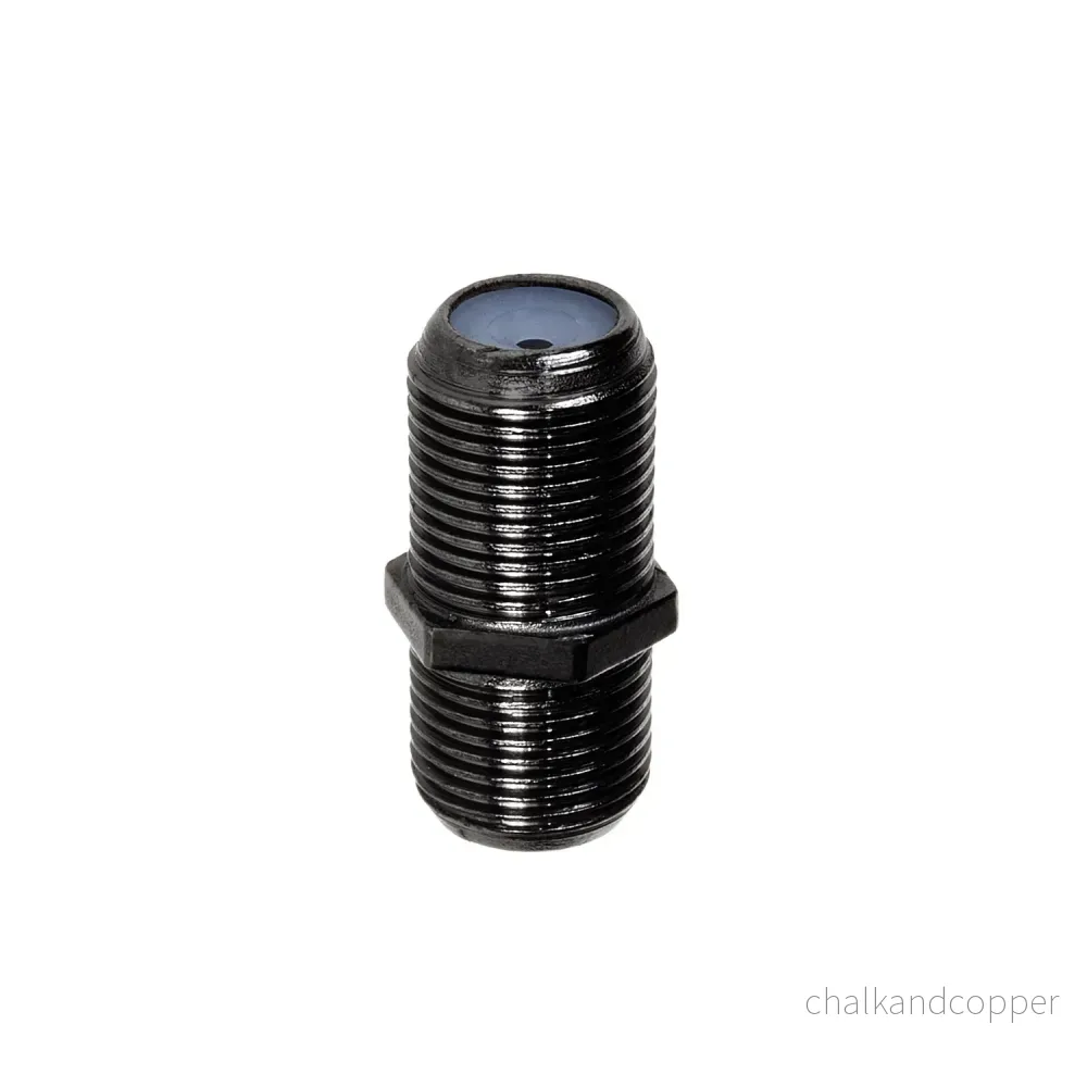Professionell adapter FF-kontakt Maclean MCTV-904 svart