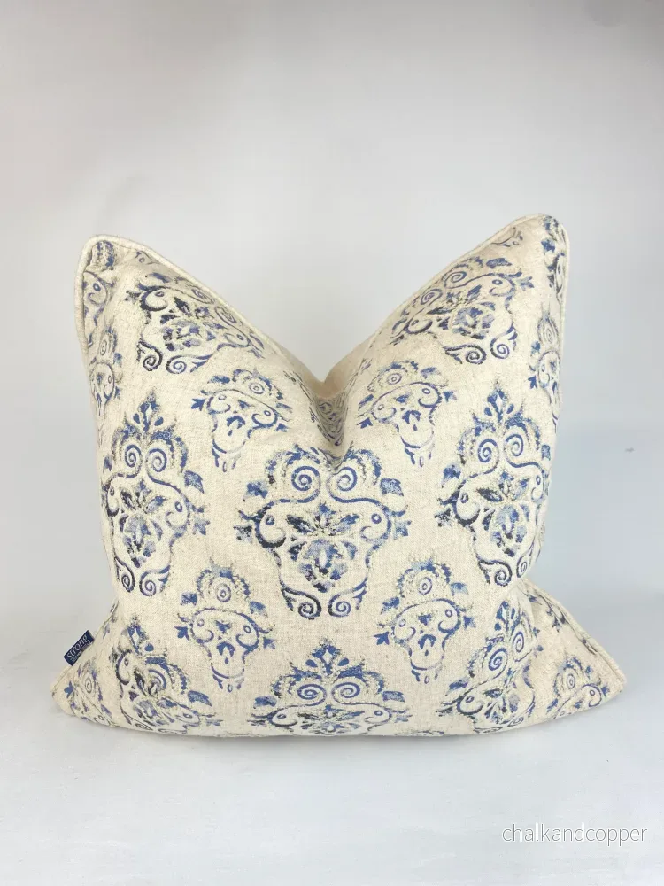 Kuddfodral Indigo Ornament – Strong Home Kuddfodral Indigo Ornament – Strong Home