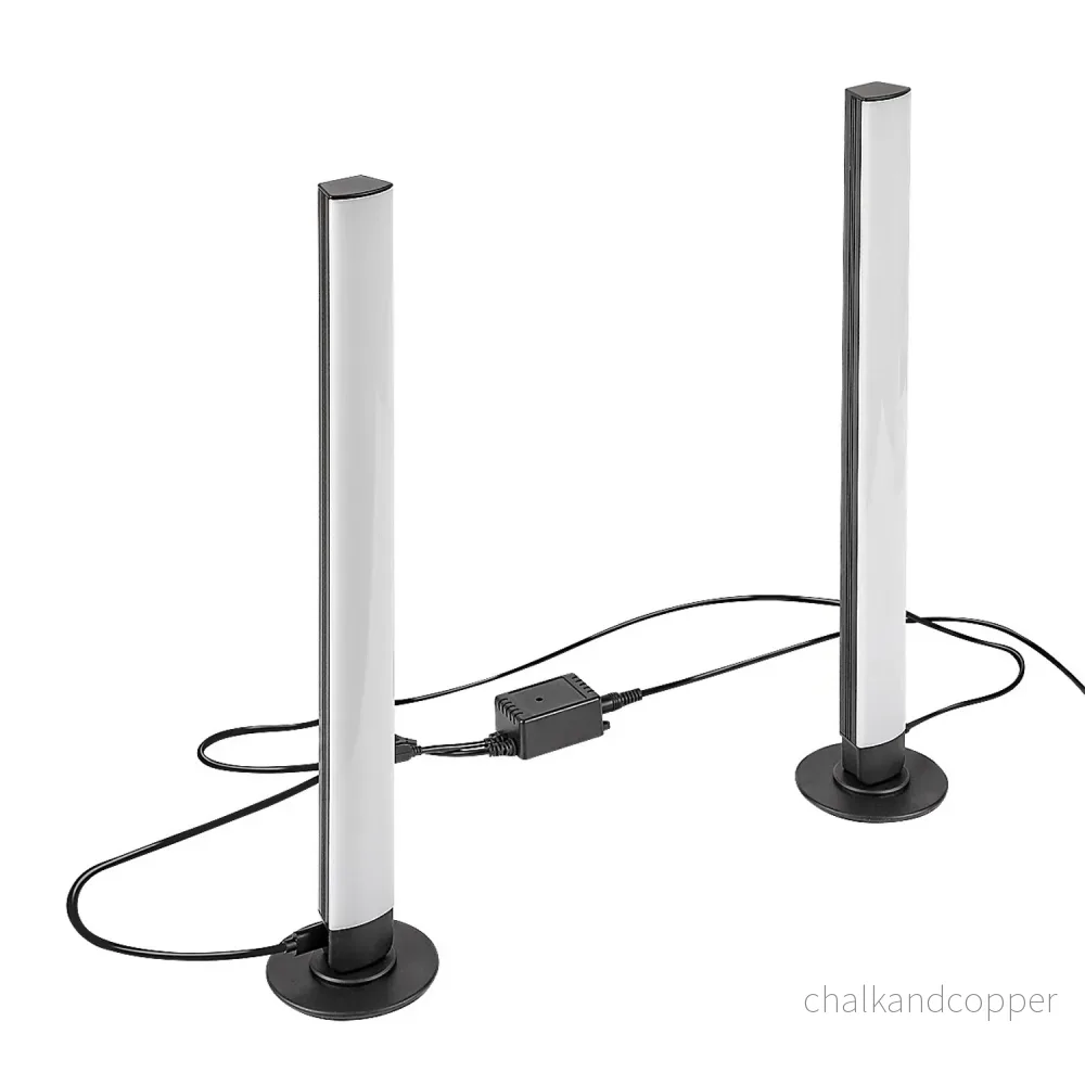 Rabalux stålampa, golvlampa, 5W LED, RGB, svart, Paco - Bild 2