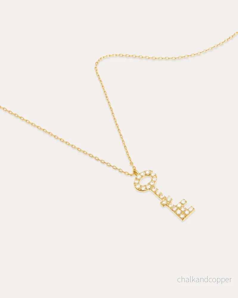 Glam: Key To Your Heart - Guldhalsband - Bild 3