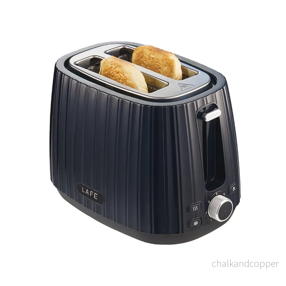 Lafe brödrost, 7-stegs rostningskontroll, 1080W max, svart, Modern