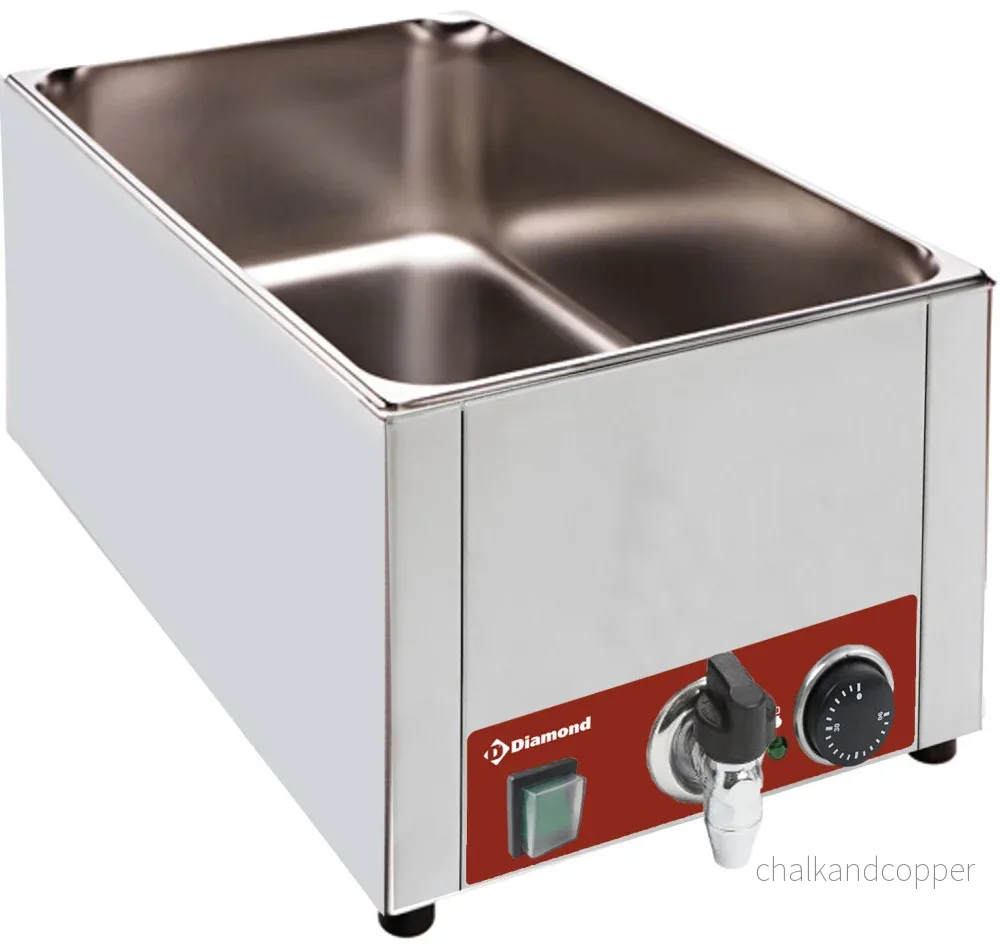 Elbord Bain-Marie GN 1/1 – 150 mm + kran