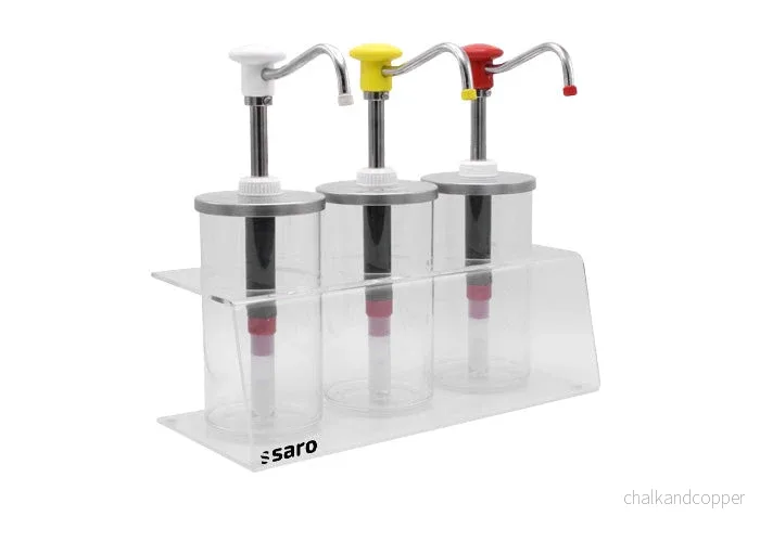 SARO Dispenser modell PLX-R-BK-1650 ml
