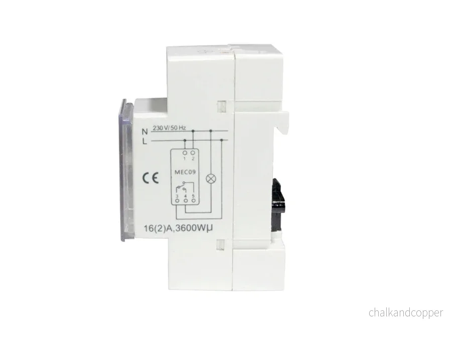 Maclean digital timer, DIN-skena, 10 program, max 156 program, 3600W, MCE09 - Bild 3