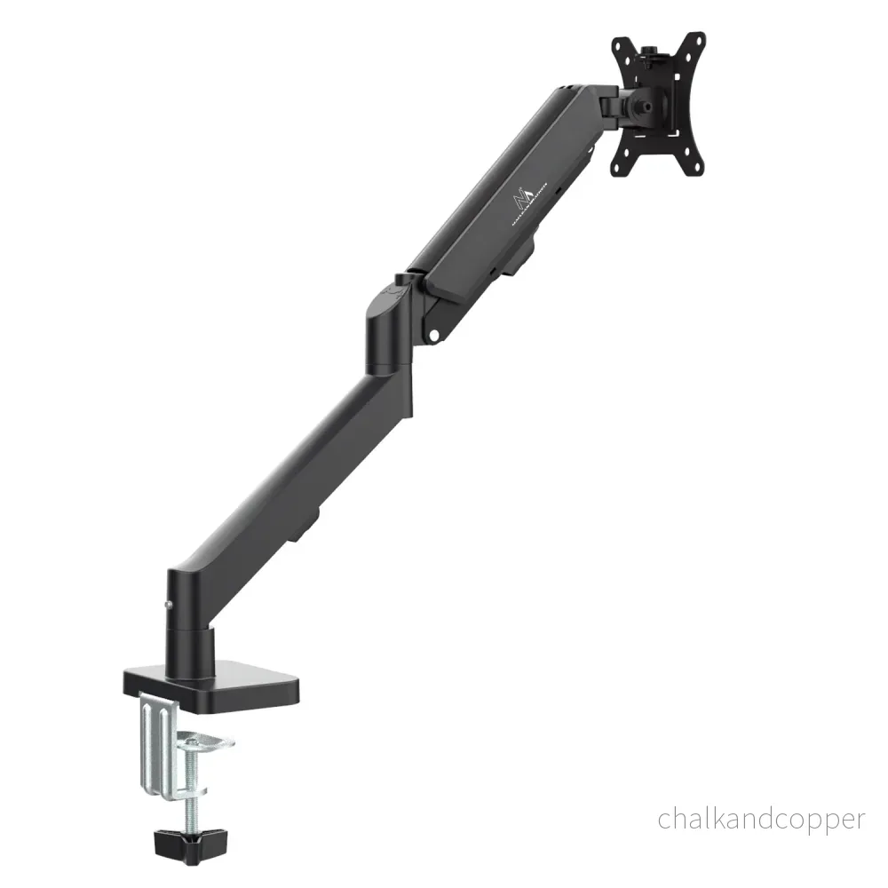 Maclean monitorfäste, gasfjäder, 17"-32", 2-10kg, svart, MC-133 - Bild 3