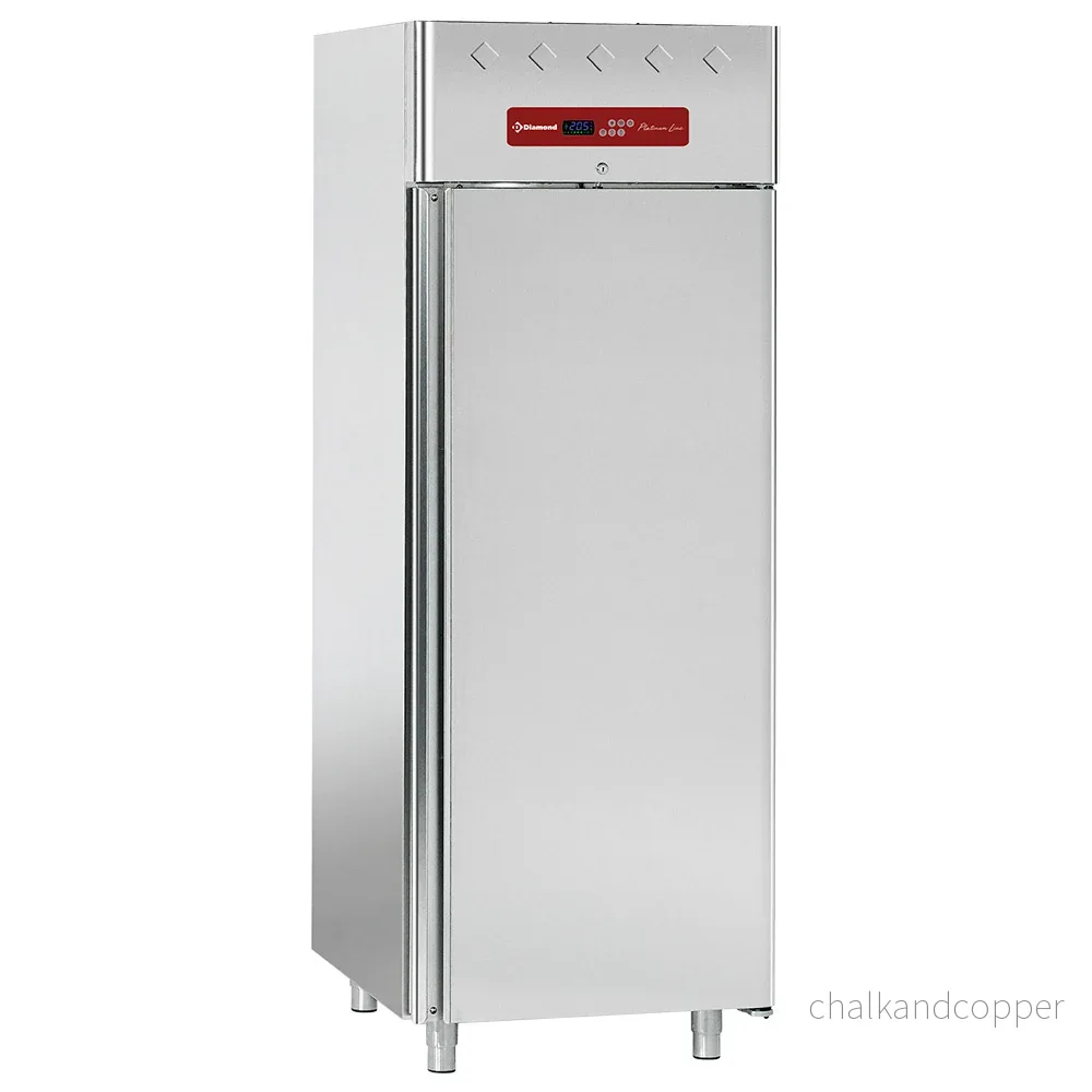 Kylskåp ”glass” 700 liter, ventilerat, 54 brickor (5 liter)