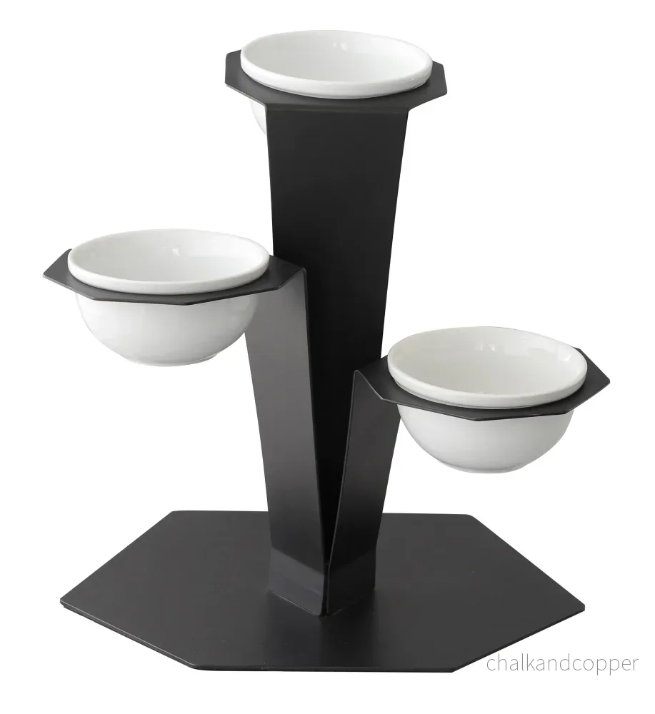 Skål display x3 – Biru