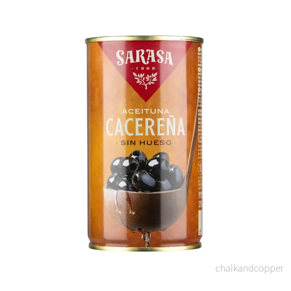 Sarasa Cacereñaoliver Svarta Utan Kärna 320g