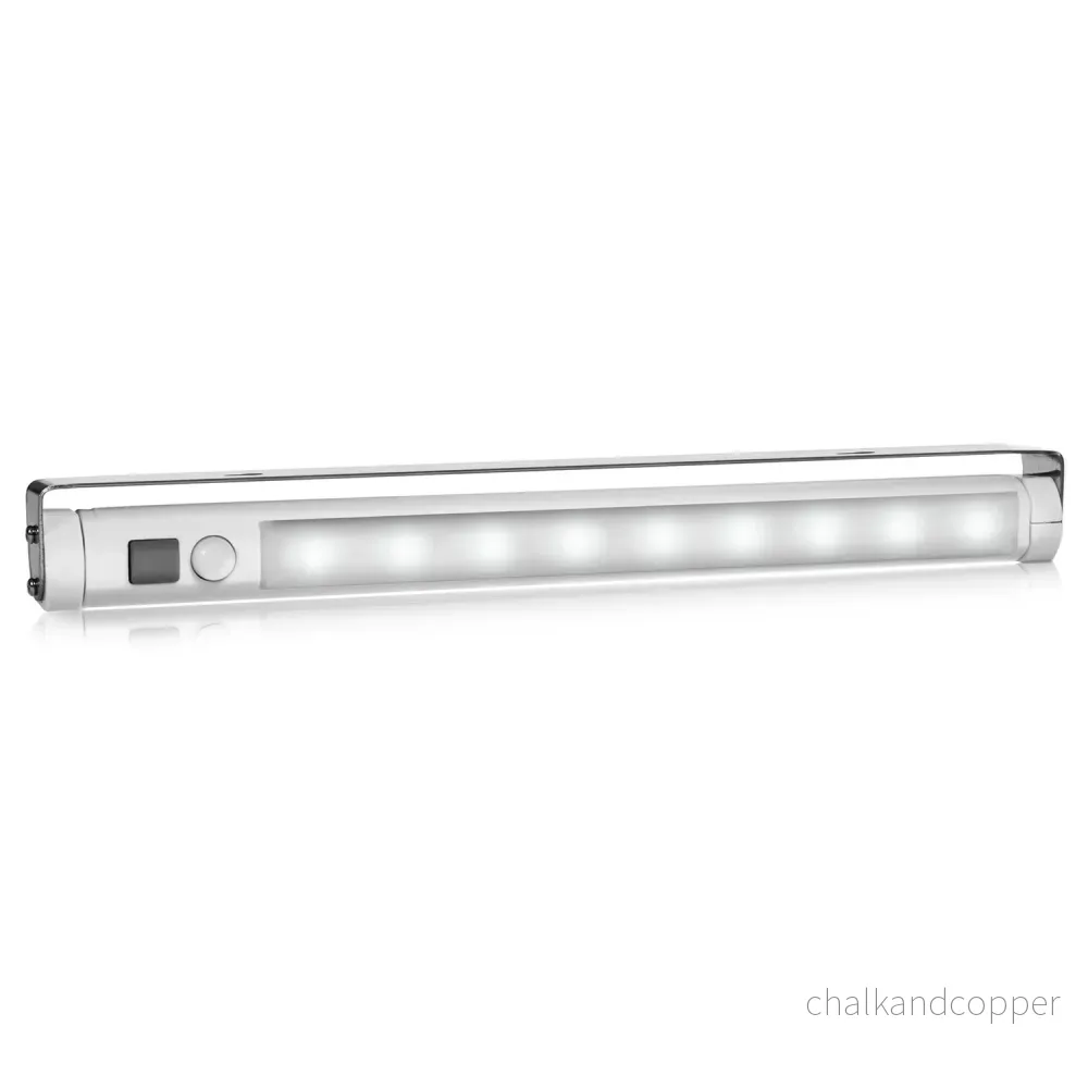 Maclean LED-kökslampa, underskåp 9 SMD, batteridriven, PIR-sensor på/av, MCE166 + 3x Varta Industrial LR6/AA R-06 batterier - Bild 3