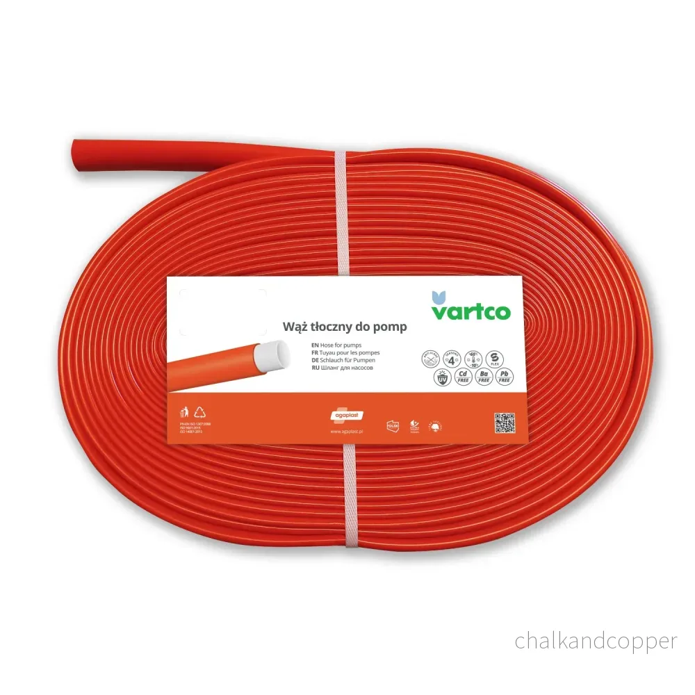 Tryckslang för Vartco-pumpar, innerdiameter 25 mm, längd 20 m, 1111250020