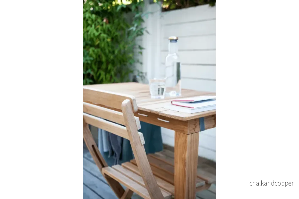 Clarish teak klappstol - Bild 3