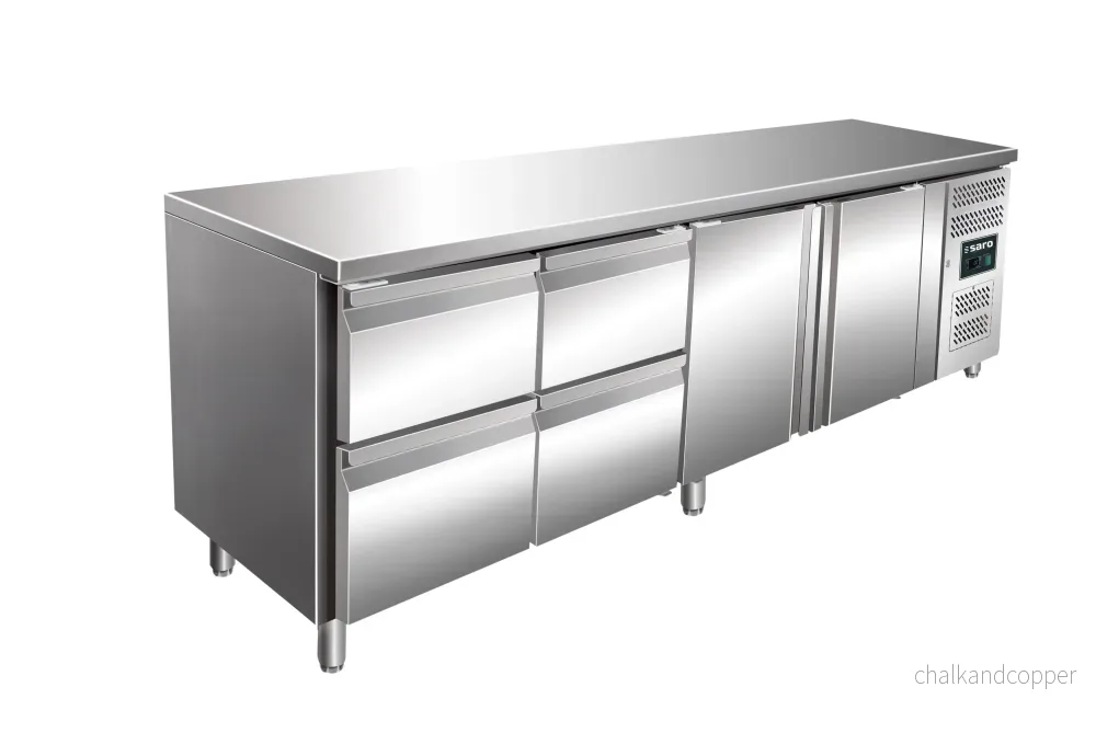 SARO Kylbord med 2 dörrar och 2x 2 lådset, modell KYLJA 4140 TN