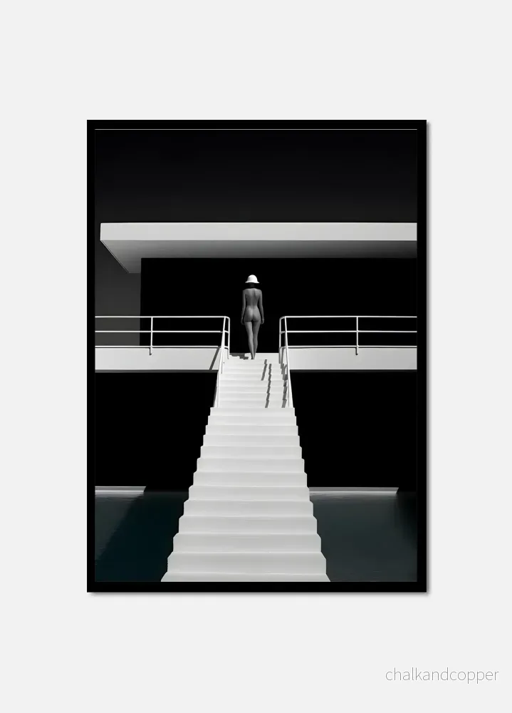 White Stairs