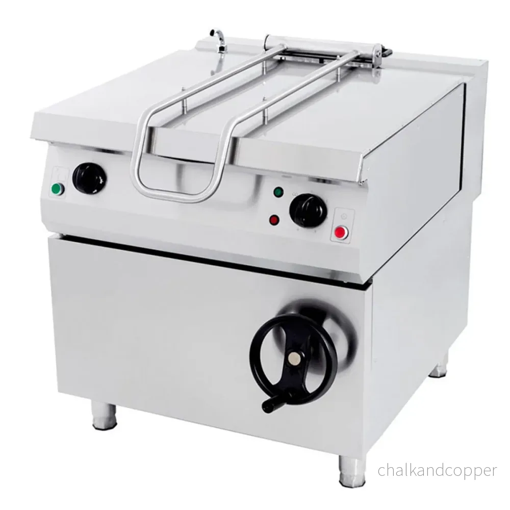 Tippbar fritös - 100L - 90cm djup - gas