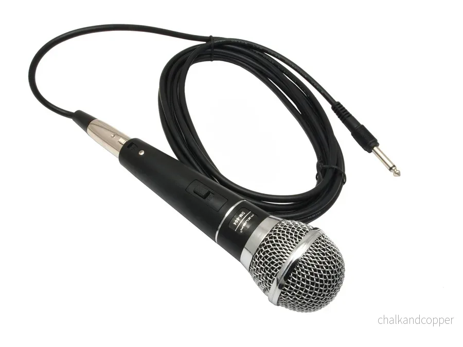 Dynamisk mikrofon Rebel DM-604 + fodral, kabel XLR - Jack 6,3 mm - Bild 2
