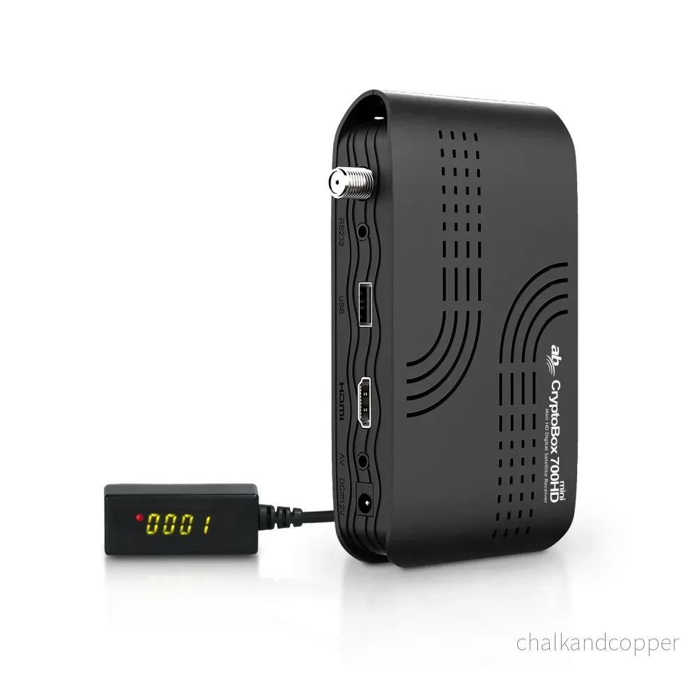 AB CryptoBox 700HD Mini Full HD 1080p H.265 HEVC-Mottagare
