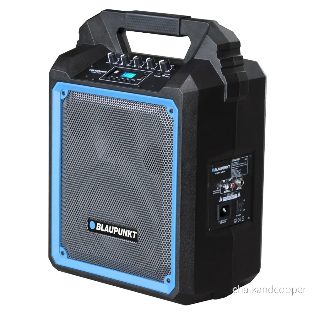 Blaupunkt MB06 Högtalare Trådlöst Batteri Med Bluetooth Bärbar Karaoke Trädgårdsfest - Bild 2