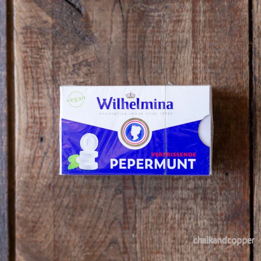 Wilhelmina Pepparmynt – Originalet från Holland (100 g, Vegansk Premiumkvalitet) - Bild 2