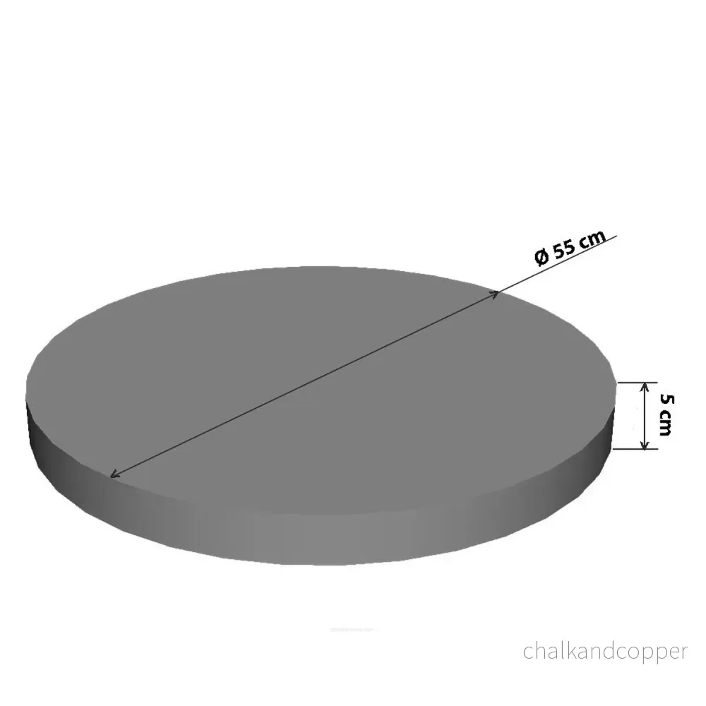 Bertoni kattbädd / madrass, i elastiskt skum, diameter 55 cm, Meow, Ring design - Bild 3