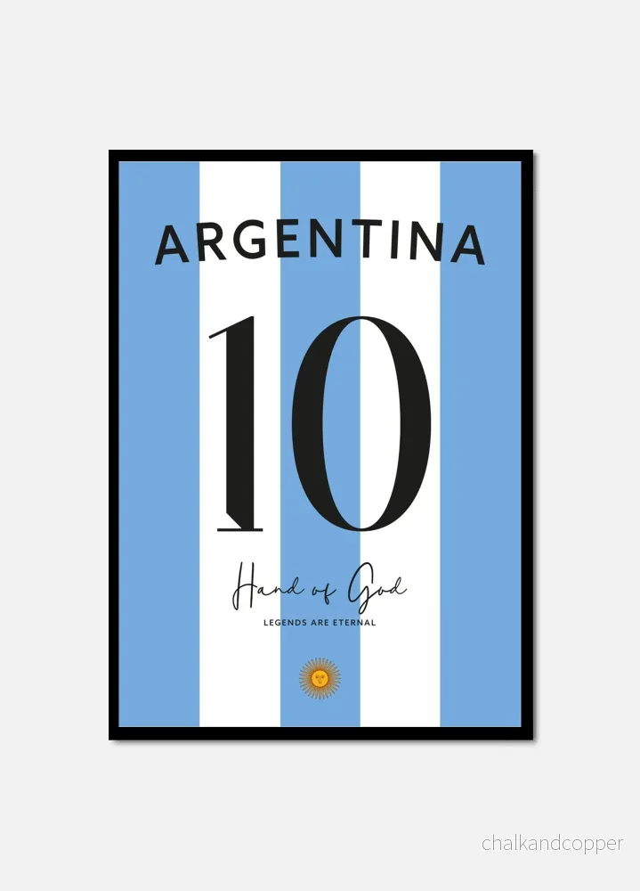 Hand of God – Argentina Hand of God – Argentina