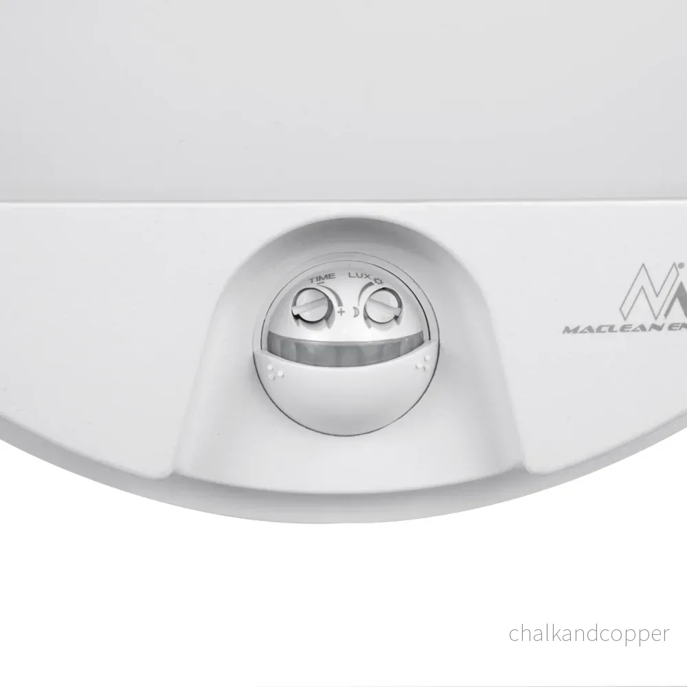 Infraröd rörelsedetektor LED-lampa MCE291 W 1100lm 15W IP54 Maclean Energy färg vit - Bild 3