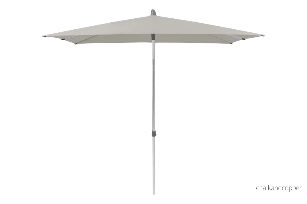 Alu-smart easy parasoll med tilt 200 x 200 cm