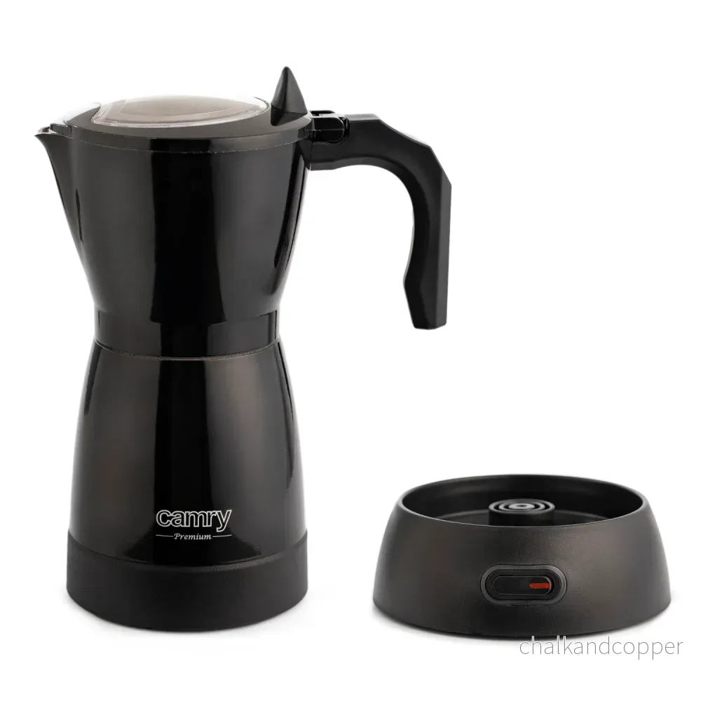 Moka Camry CR 4415B 300 ml elektrisk kaffemaskin för 6 koppar espresso - Bild 2