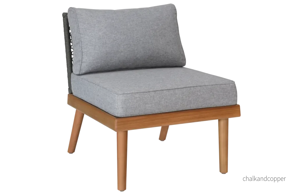 Regatta rope loungesoffa – mittmodul