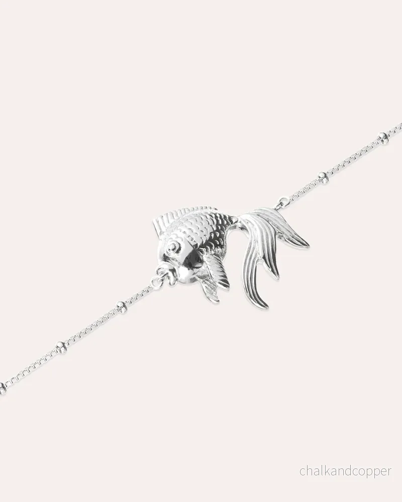 Ocean Muse Goldfish - Silverarmband - Bild 2