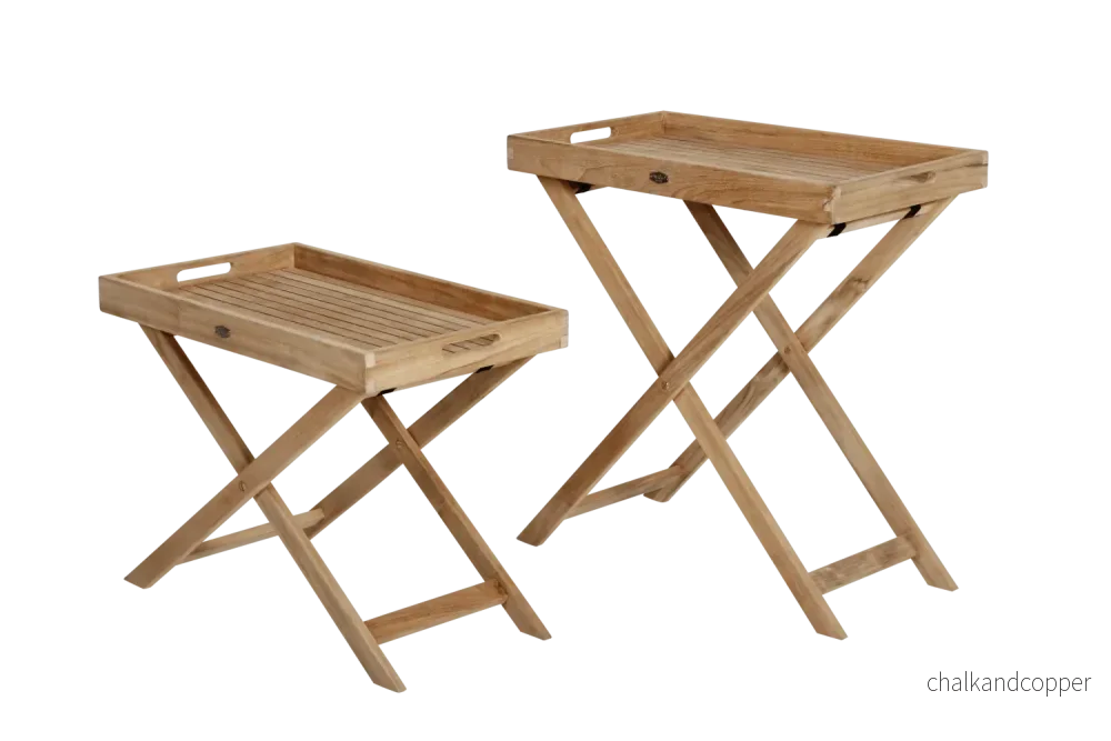 Turin teak brickbord 70 x 40 cm
