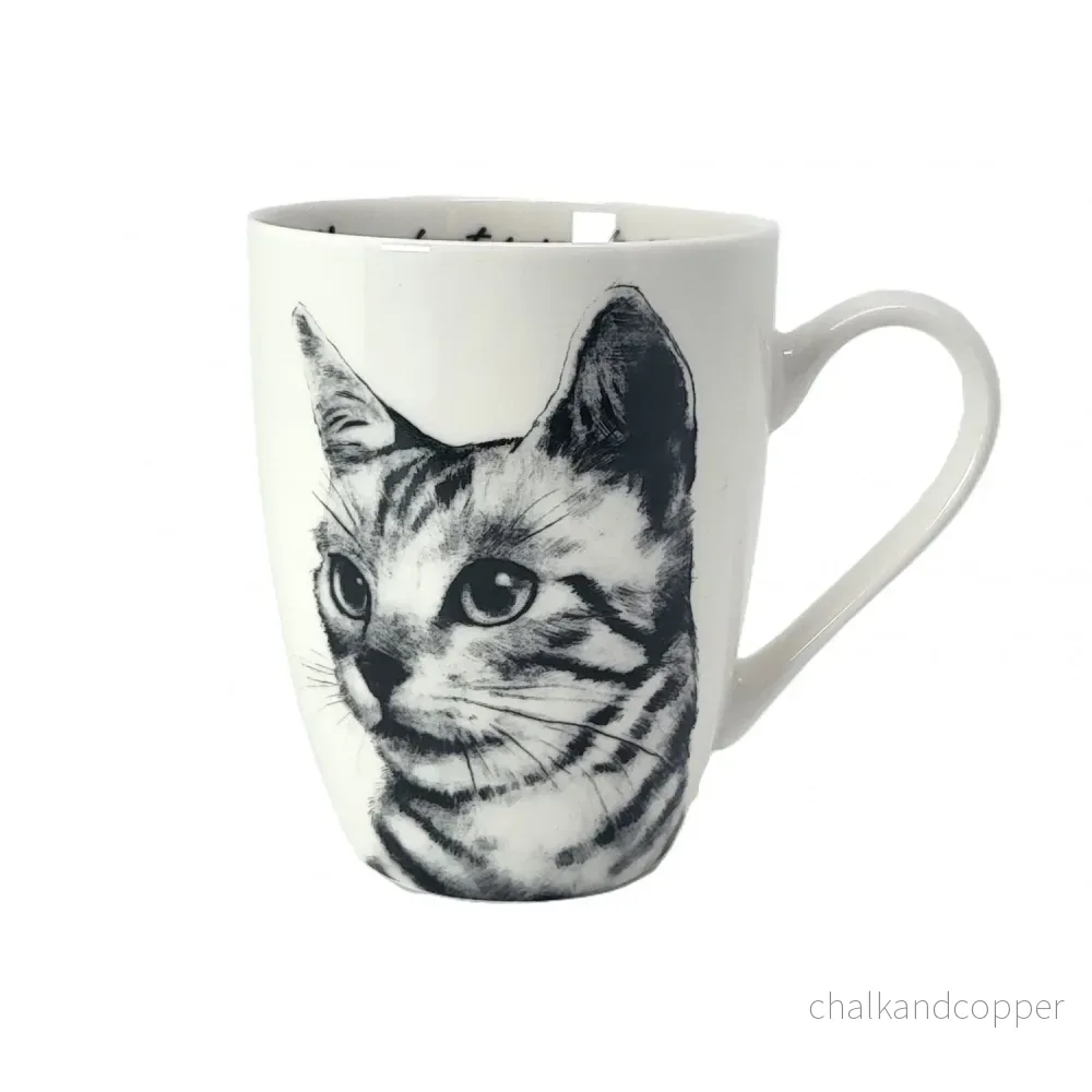 Drottning Isabel porslinsmugg, Sokake katt, 350 ml, Q1-05218 - Bild 3