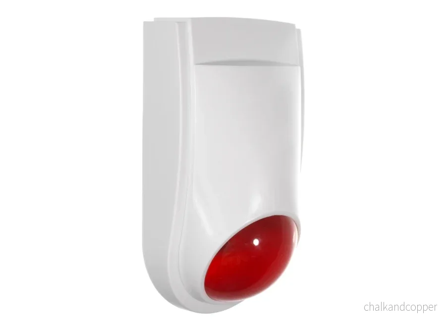 Larmsiren AL2030 LED-stöldskyddad falsk övervakningskamera - Bild 3