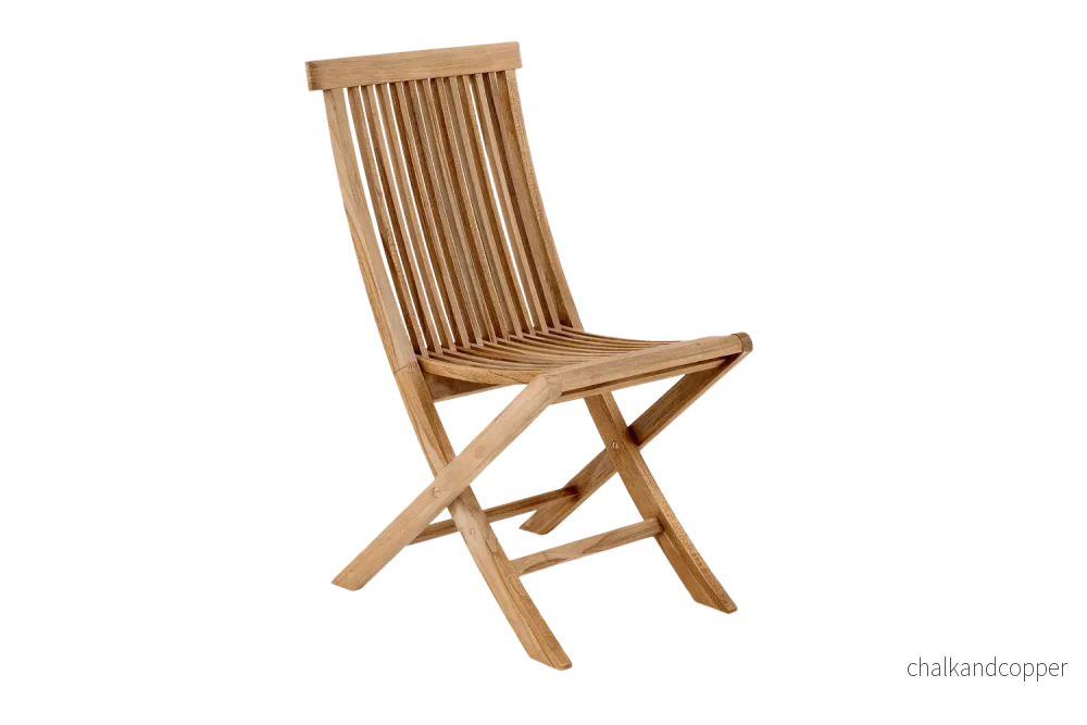 Turin teak klappstol