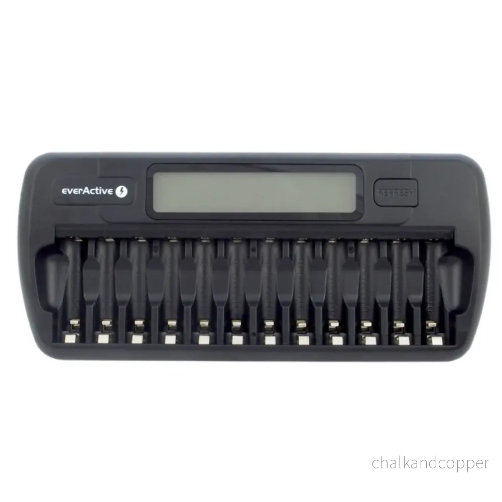 Batteriladdare NC1200 AA AAA R03 R06 everActive - Bild 3
