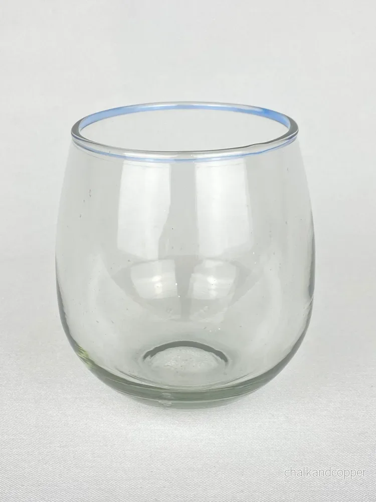 Dricksglas klotformat munblåst Dricksglas klotformat munblåst